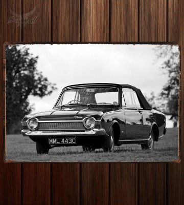 Металлическая табличка Ford Corsair V4 GT Crayford Convertible
